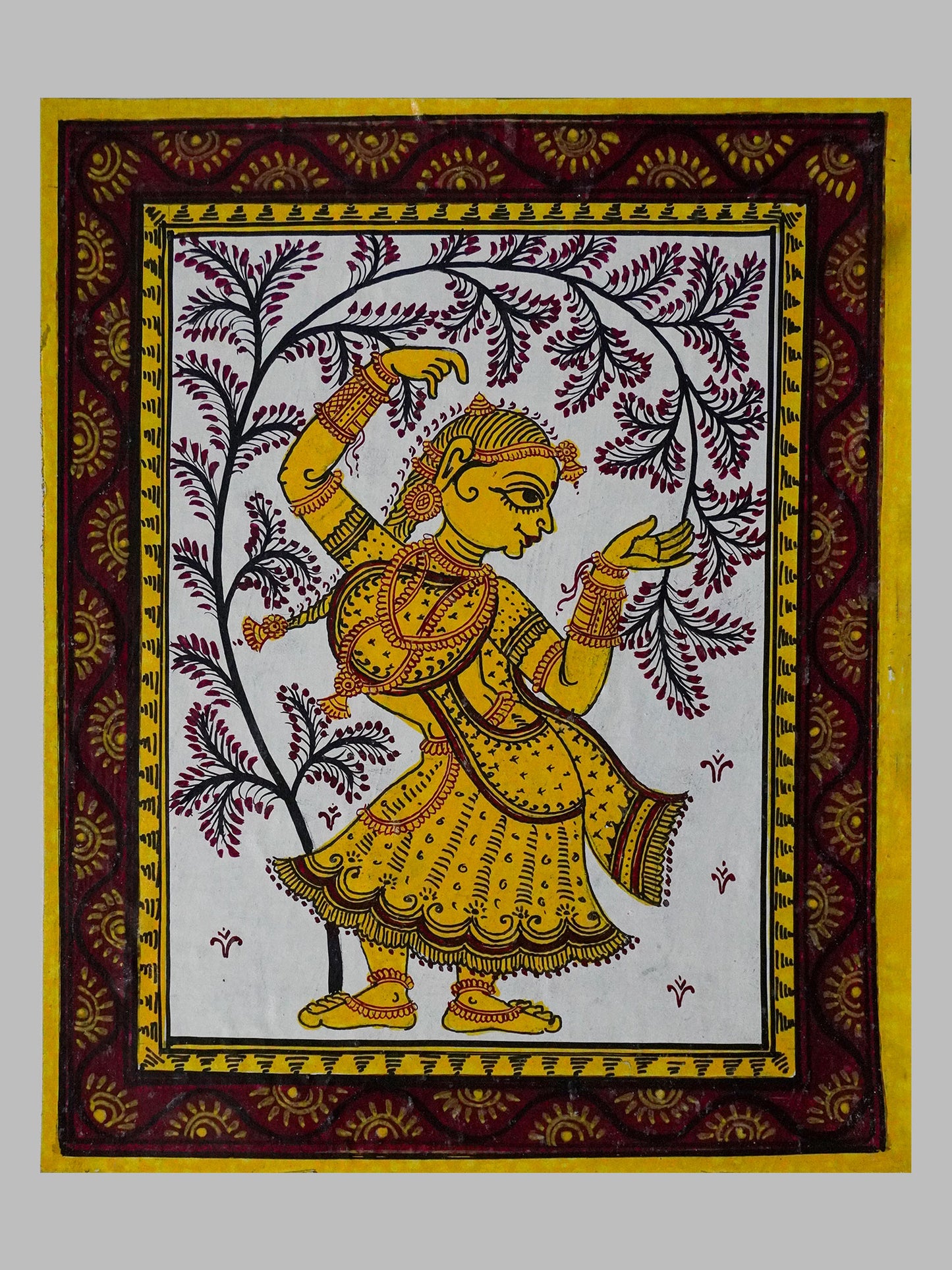 Pattachitra on Hand Made Canvas (Shringar)