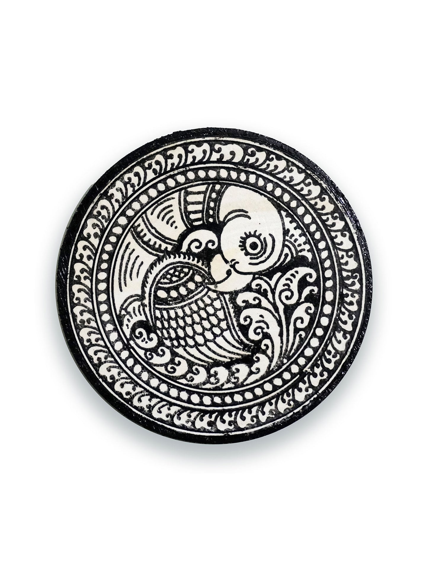 Pattachitra Handpainted Coasters- Round