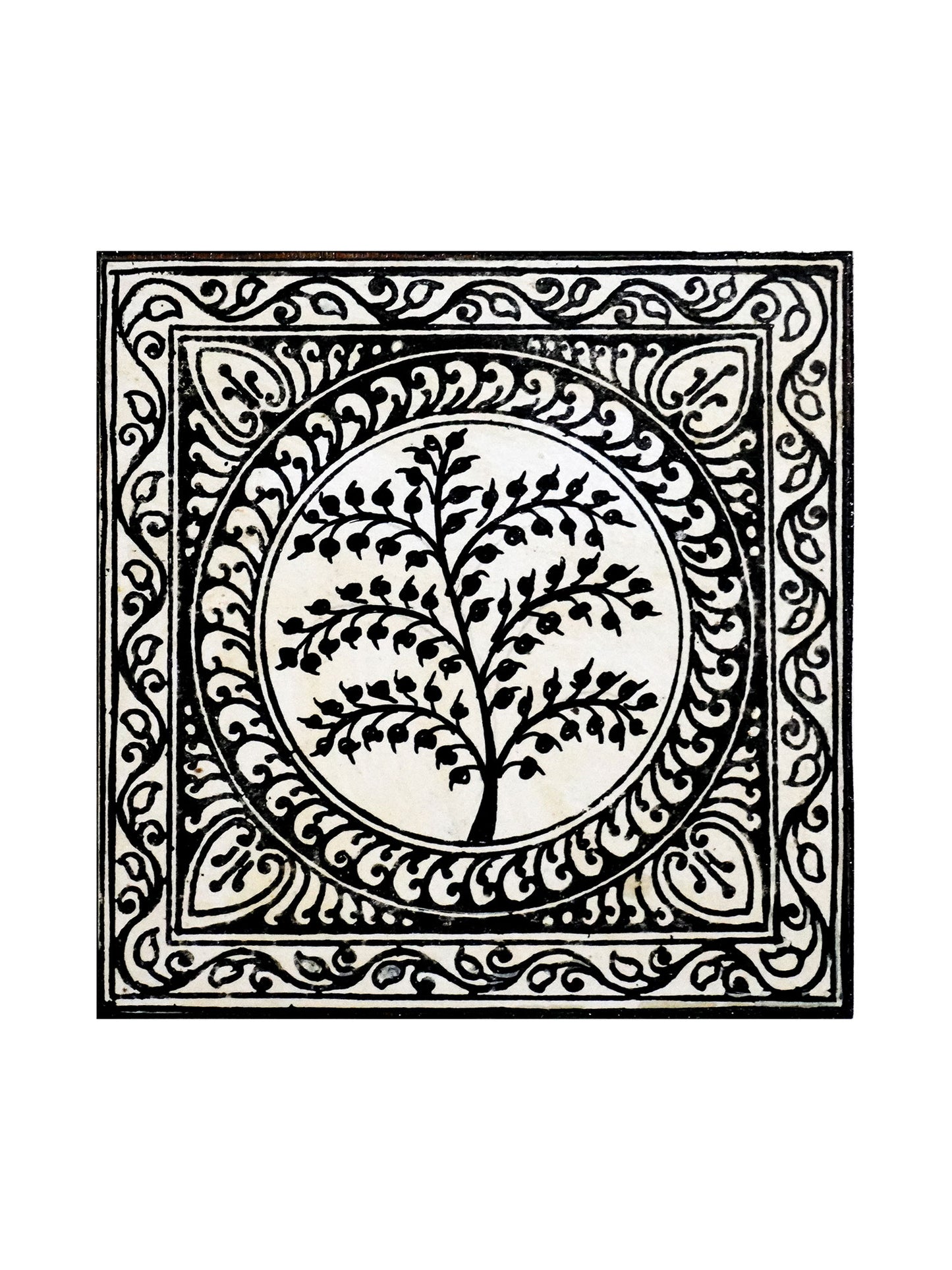 Pattachitra Handpainted Coasters-Square