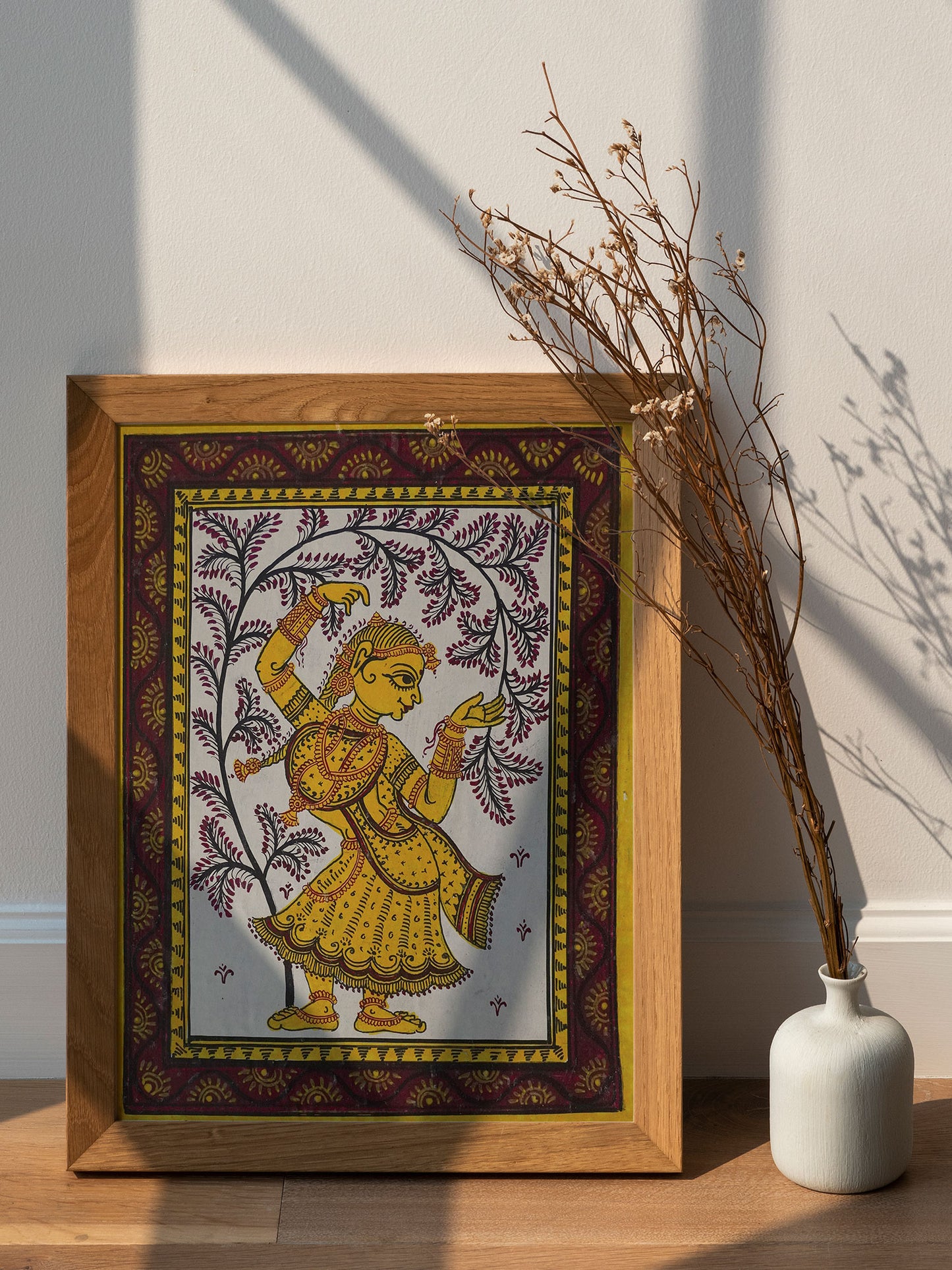 Pattachitra on Hand Made Canvas (Shringar)