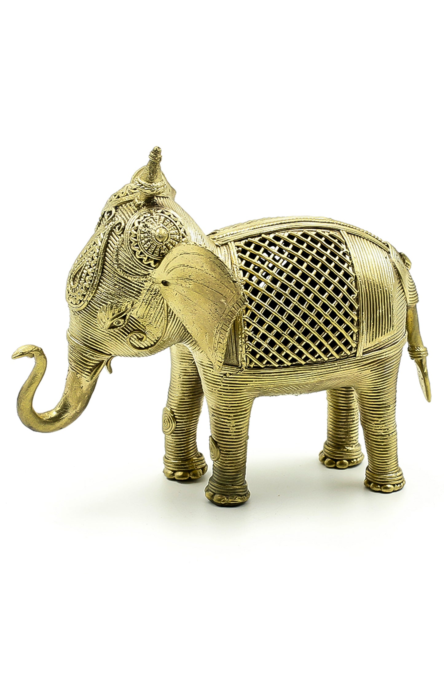 Handcrafted Dokra Elephant- Big