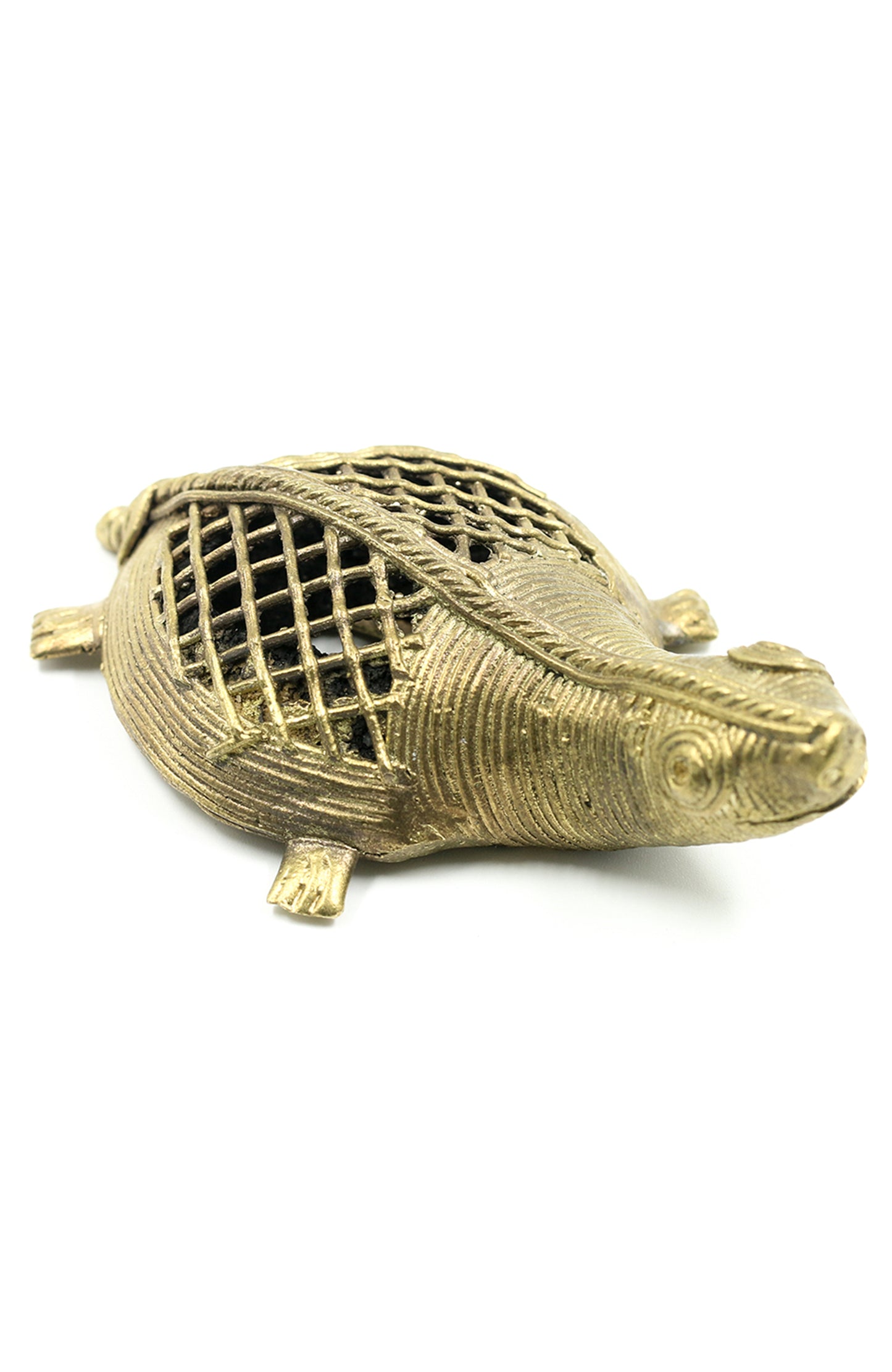 Handcrafted Dokra Tortoise Pair With Handcrafted Box