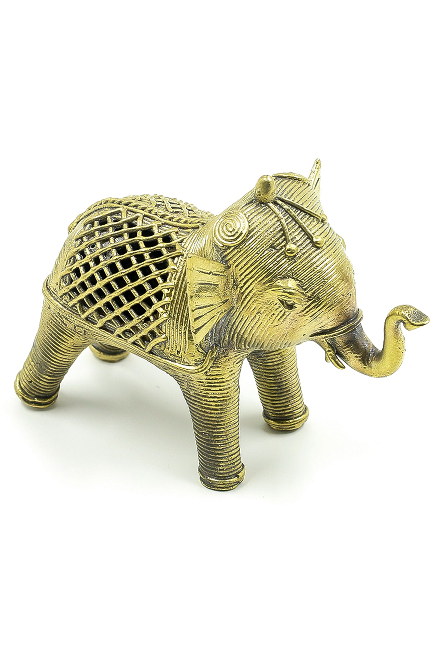 Handcrafted Dokra Elephant- Small