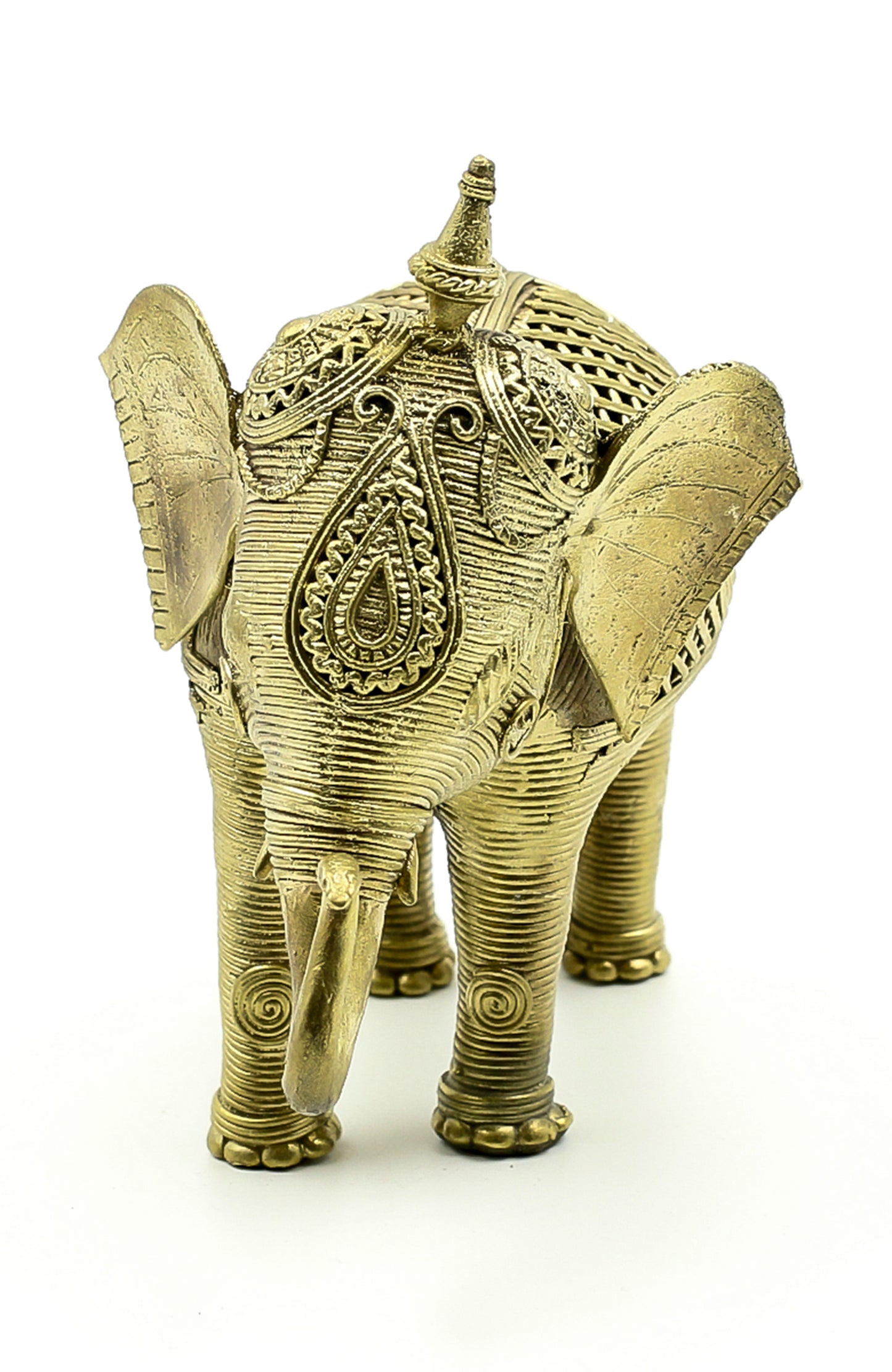Handcrafted Dokra Elephant- Big