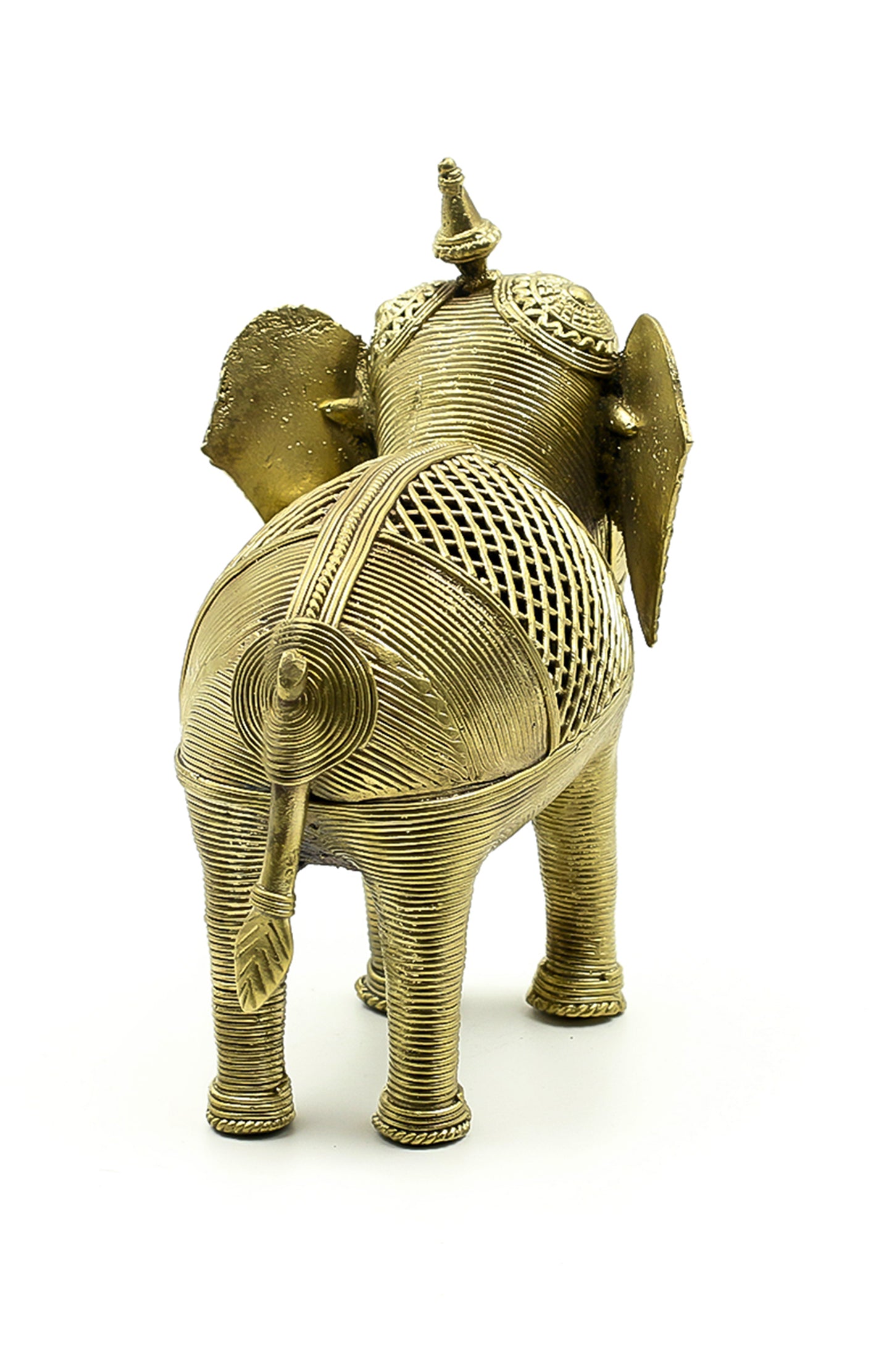 Handcrafted Dokra Elephant- Big
